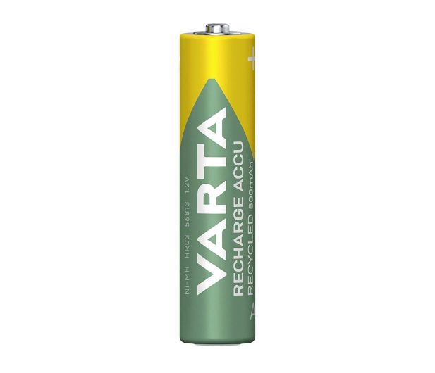 VARTA Recharge Accu Recycled AAA 800mAh (2 szt.) 56813101402 - 1456590 - zdjęcie 2